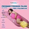 𝐎𝐌𝐆𝐏𝐡 𝐀𝐮𝐭𝐡𝐞𝐧𝐭𝐢𝐜 𝐏𝐫𝐞𝐦𝐢𝐮𝐦 4.6 FT 2.5 KG U - Shaped Pregnancy Maternity Pillow 𝐁𝐔𝐘 𝟏 𝐏𝐢𝐥𝐥𝐨𝐰 + 𝐅𝐑𝐄𝐄 2 𝐏𝐮𝐧𝐝𝐚 - OMGPh Pillows