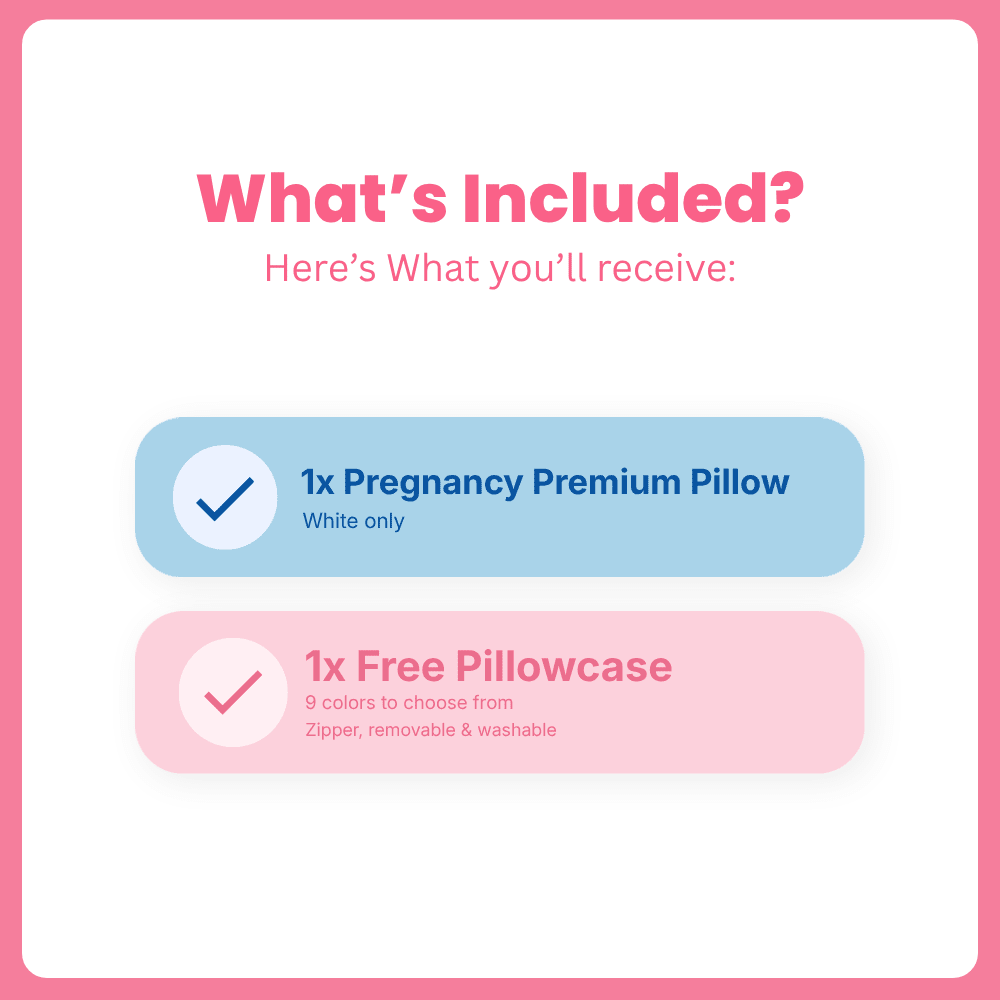 OMGPh 4.6FT Premium Pregnancy Pillow U Shape Full Body Maternity Support Pillow FREE 1 Punda - 2.5KG - OMGPh Pillows